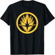 Marvel Guardians of the Galaxy Simple Logo T-Shirt - T-Shirt | Black