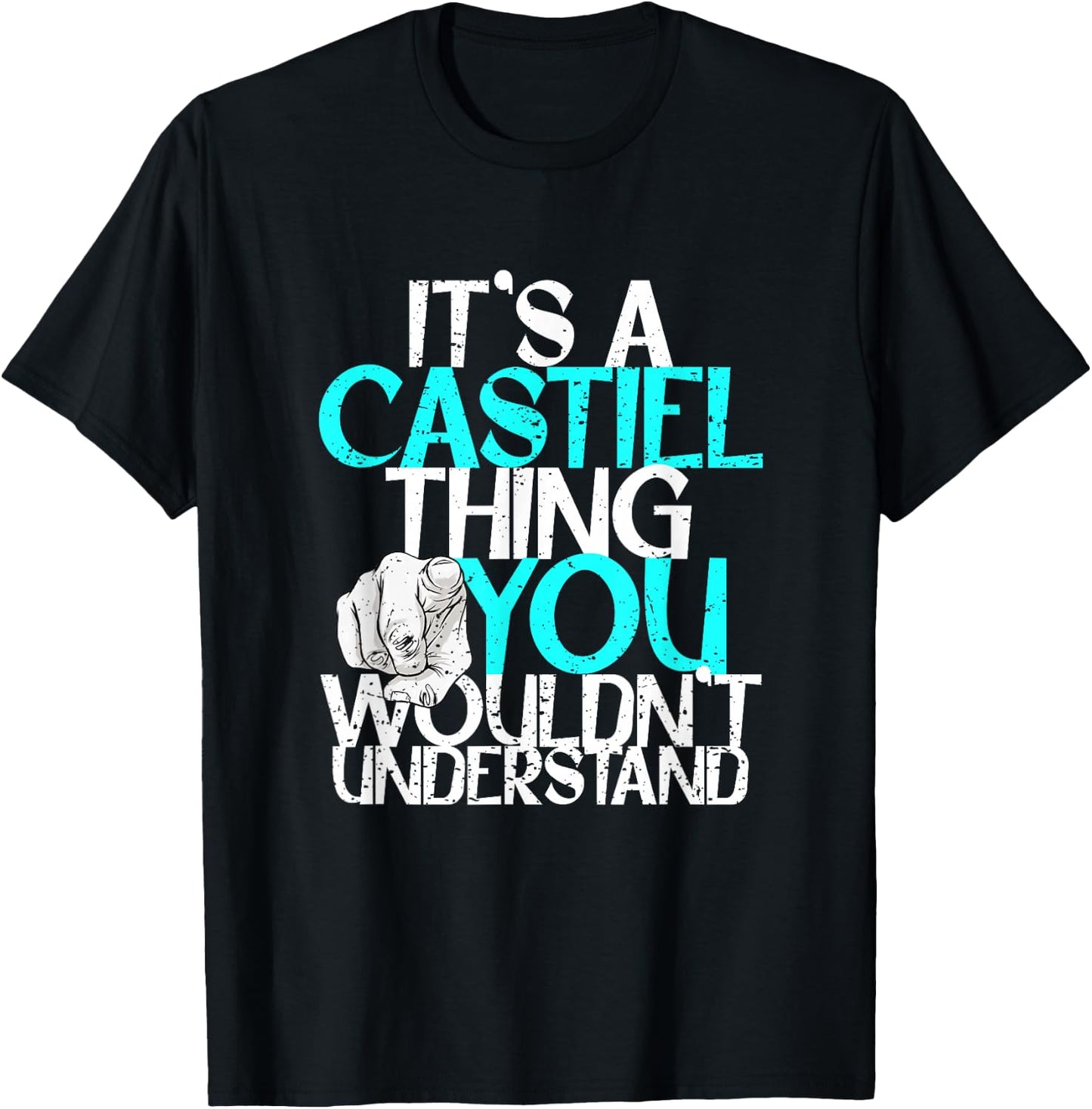 It's A Castiel Thing You Wouldn't Understand T-Shirt - T-Shirt | Black