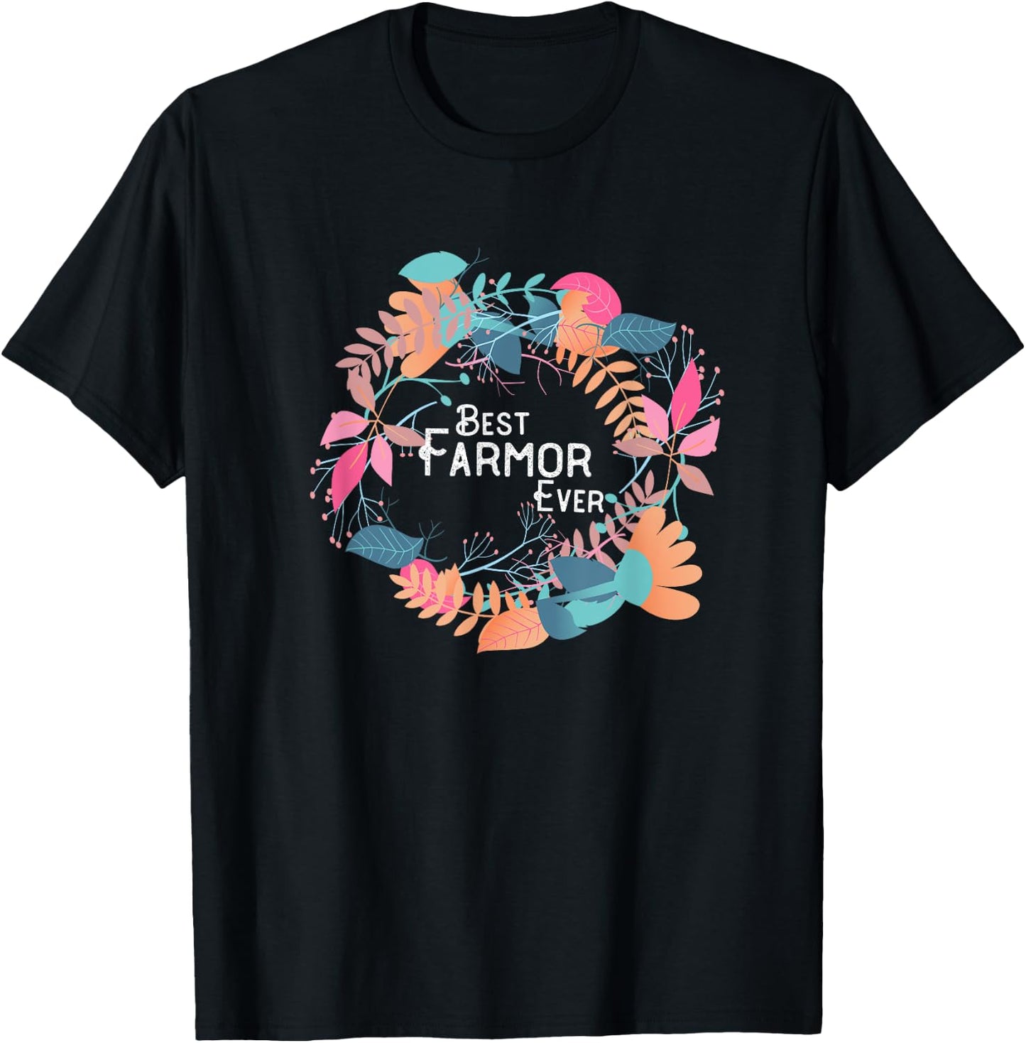 Danish Swedish Farmor Grandma T-Shirt - T-Shirt | Black