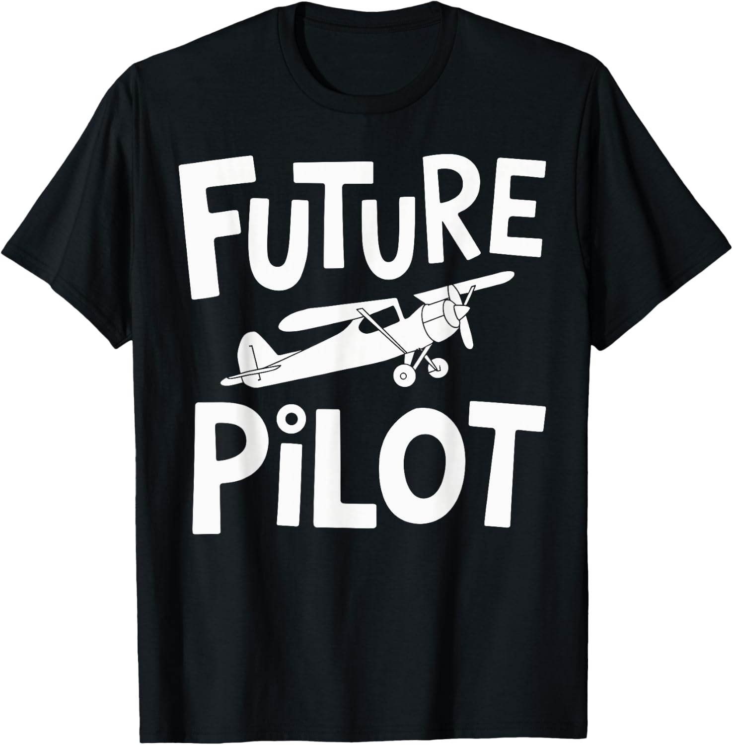 Future Pilot T-Shirt - T-Shirt | Black