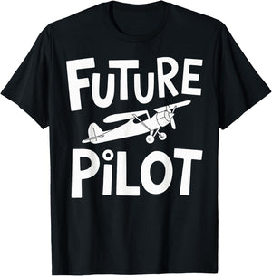 Future Pilot T-Shirt - T-Shirt | Black