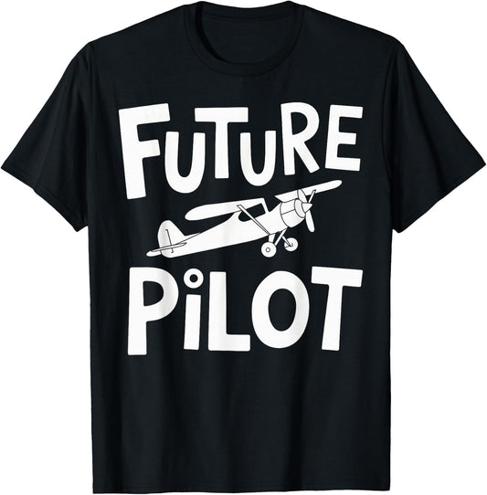 Future Pilot T-Shirt - T-Shirt | Black