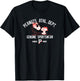 Peanuts - Charlie Brown and Lucy Football Athletic Dept T-Shirt - T-Shirt | Black