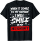 When It Comes to My Nephew I Will Smile in My Mugshot T-Shirt - T-Shirt | Black