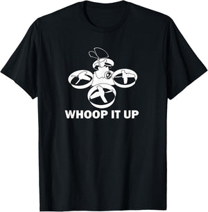 Tiny Whoop It Up Quadcopter T-Shirt - T-Shirt | Black