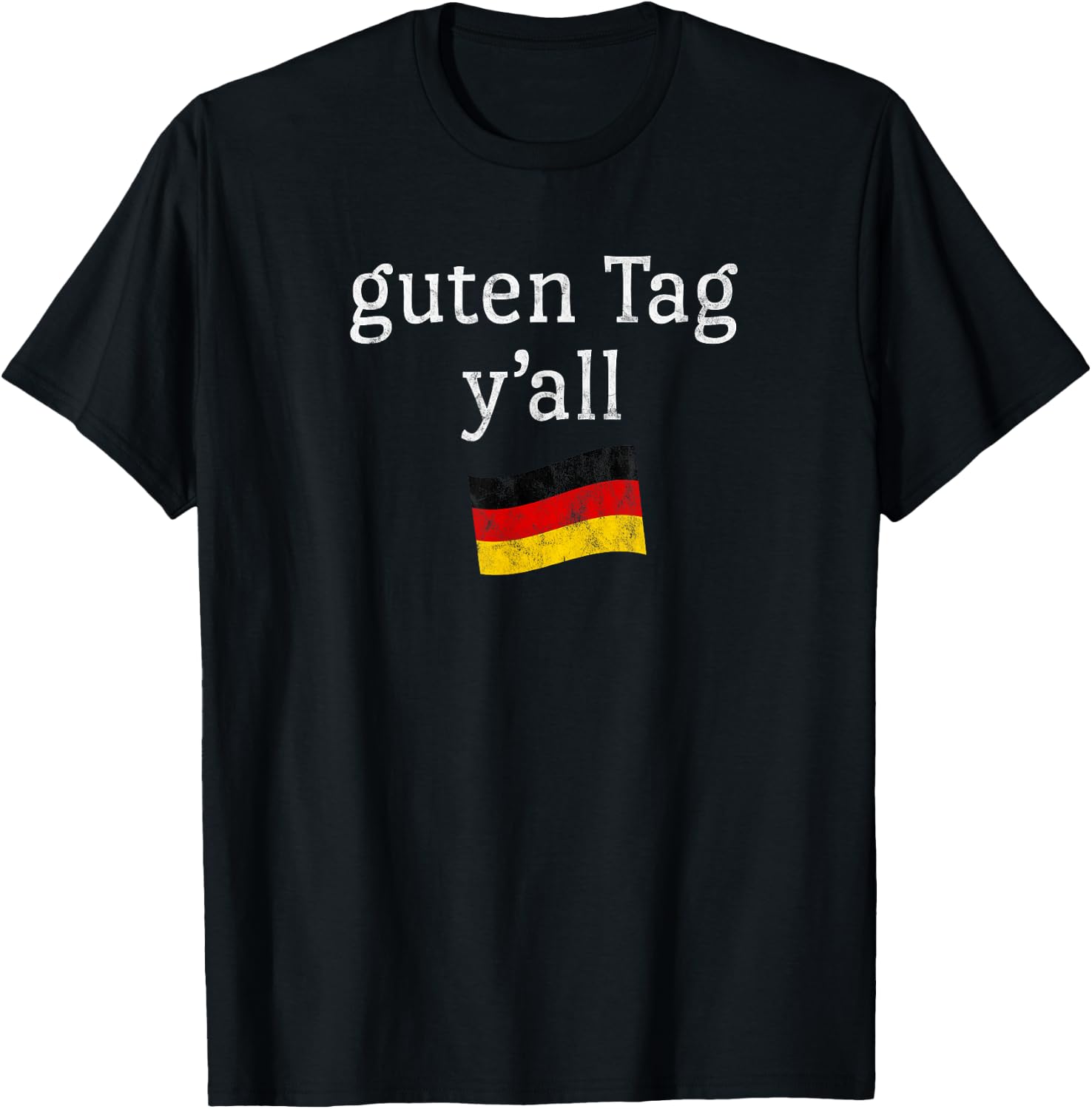 Oktoberfest Costume T Shirt Funny Outfit Texas German Flag T-Shirt - T-Shirt | Black