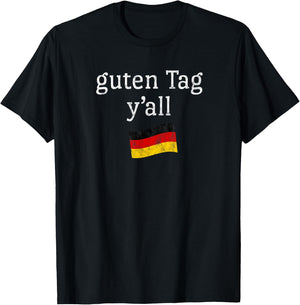Oktoberfest Costume T Shirt Funny Outfit Texas German Flag T-Shirt - T-Shirt | Black
