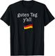 Oktoberfest Costume T Shirt Funny Outfit Texas German Flag T-Shirt - T-Shirt | Black