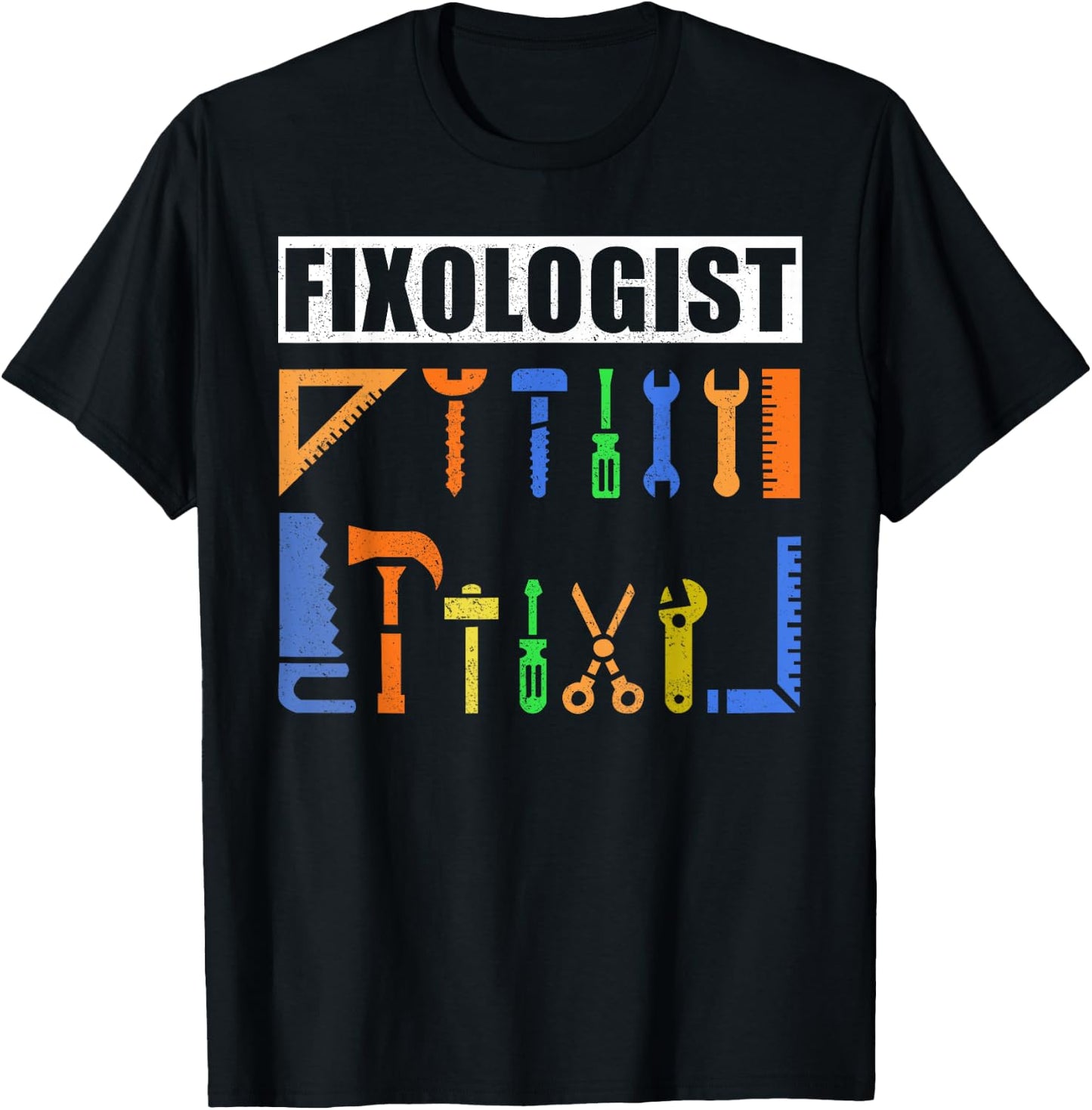 Cool Handyman Tools Art Women Woodworker Carpenter T-Shirt - T-Shirt | Black