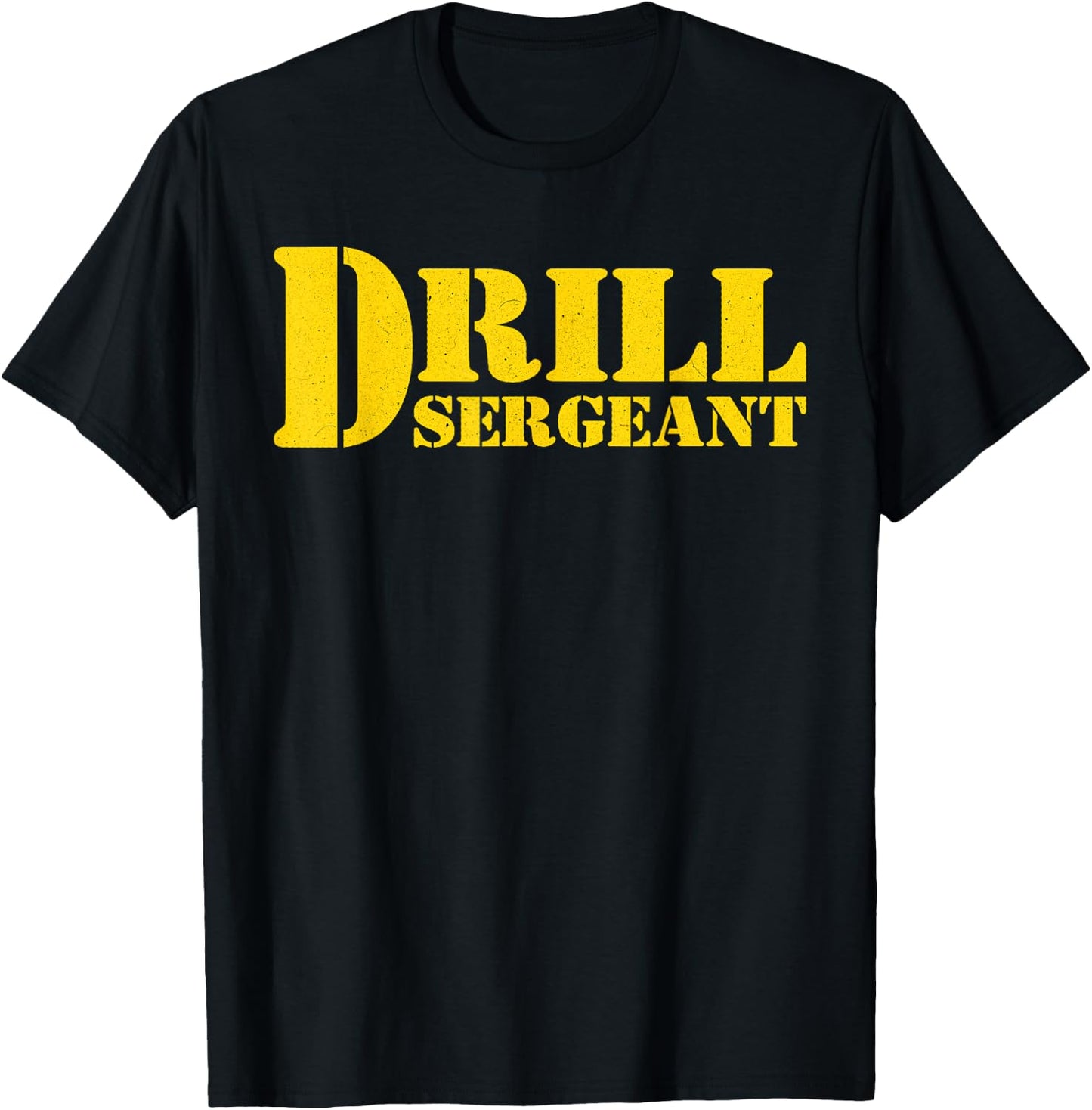 Drill Sergeant Uniform Military Boot Camp Instructor T-Shirt - T-Shirt | Black