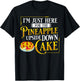 Pineapple Upside Down Cake Recipe Mix Filling T-Shirt - T-Shirt | Black