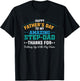 Amazing Step Father Funny Father's Day Dad T-Shirt - T-Shirt | Black