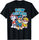 PAW Patrol Drawn Pup Group T-Shirt - T-Shirt | Black