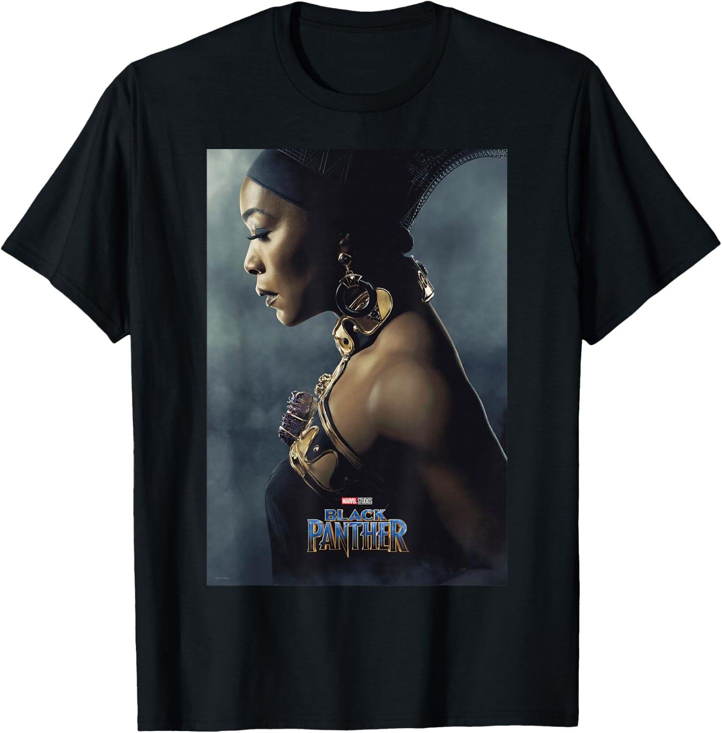 Marvel Black Panther Avengers Ramonda Poster Graphic T-Shirt - T-Shirt | Black