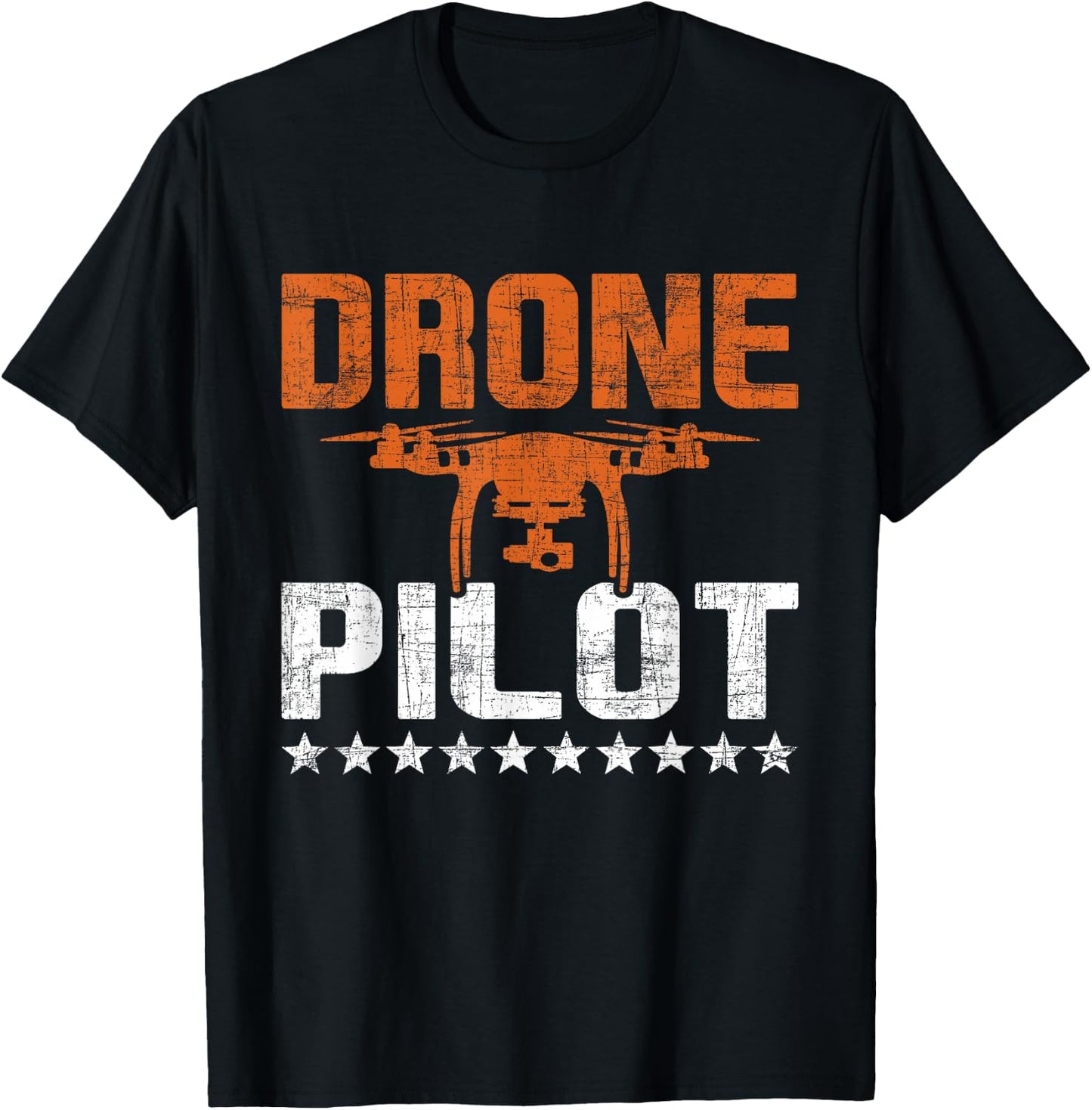 Drone Pilot - RC Flight Operator Quadcopter Flying Expert T-Shirt - T-Shirt | Black
