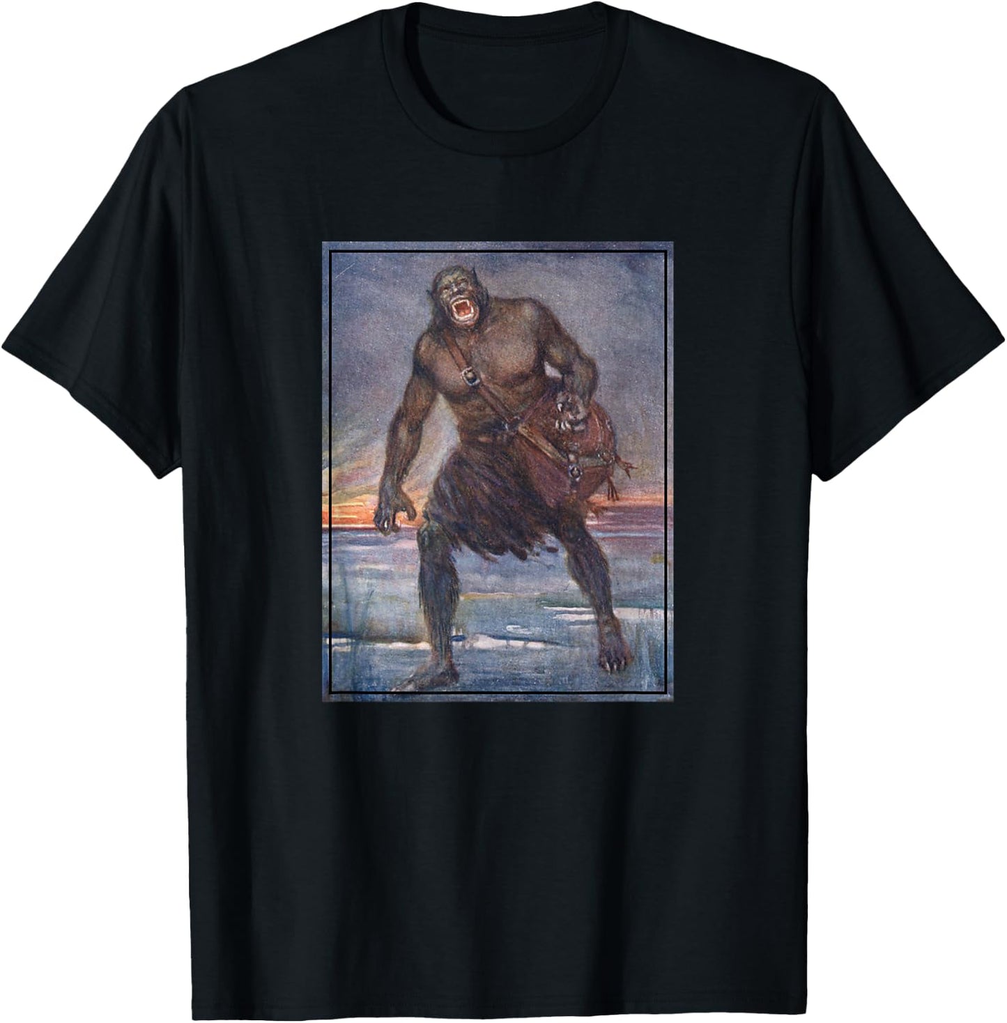 Grendel The Monster (1910) T-Shirt - T-Shirt | Black