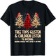 Tree Tops Glisten And Children Listen To Nothing Christmas T-Shirt - T-Shirt | Black