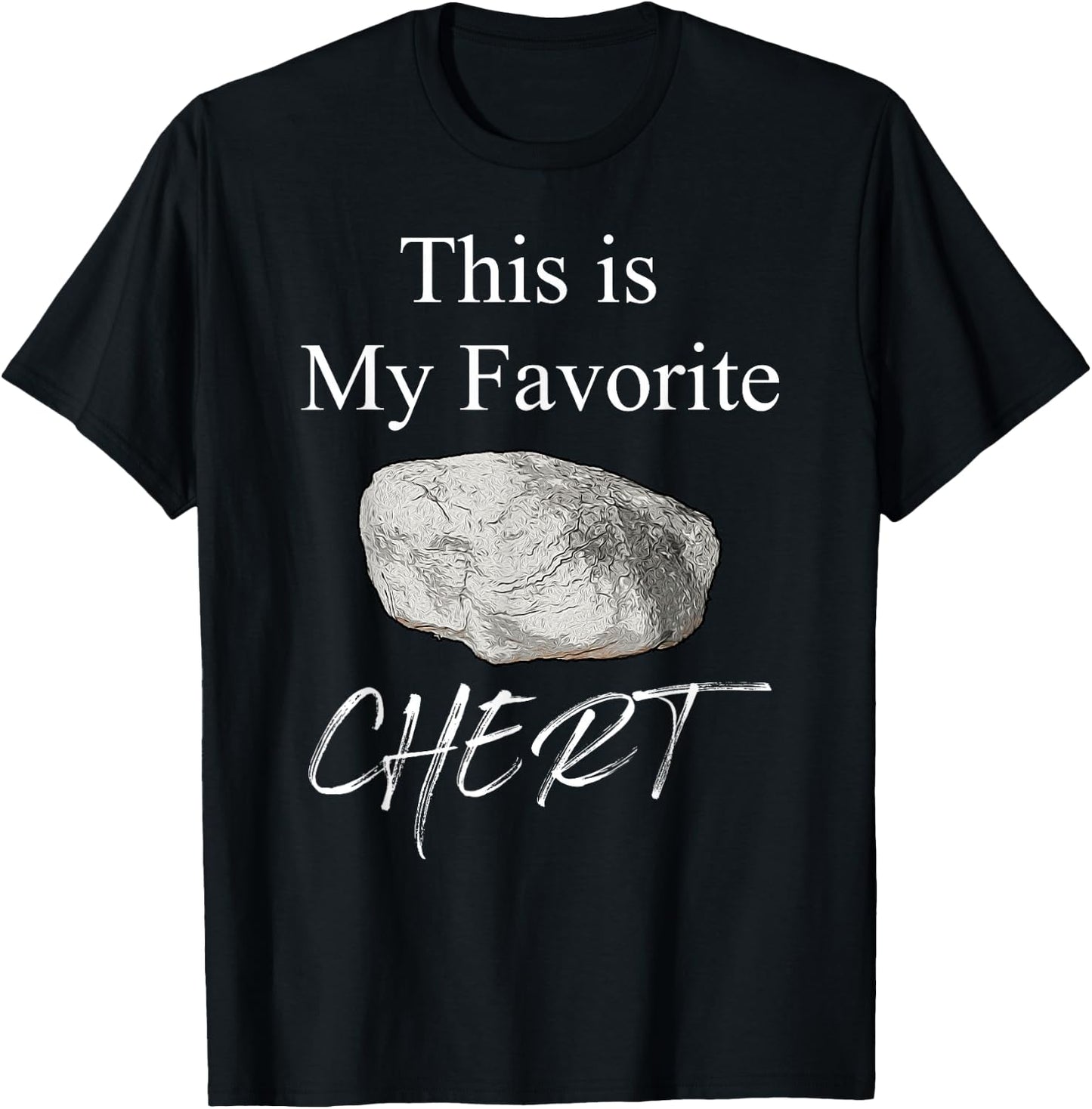 Funny Saying This Is My Favorite Chert Women Men Collector T-Shirt - T-Shirt | Black