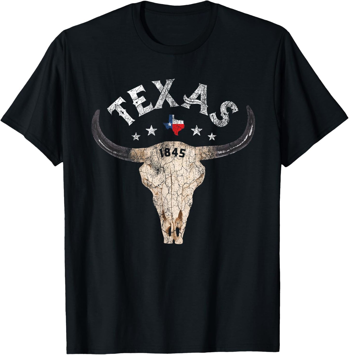 Texas - USA - Pride since 1845 Holiday T-Shirt - T-Shirt | Black