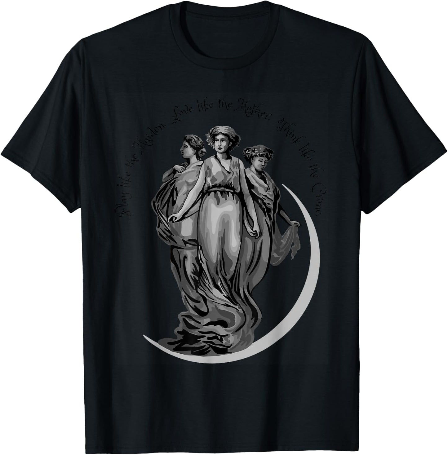 Maiden, Mother, Crone T-Shirt - T-Shirt | Black