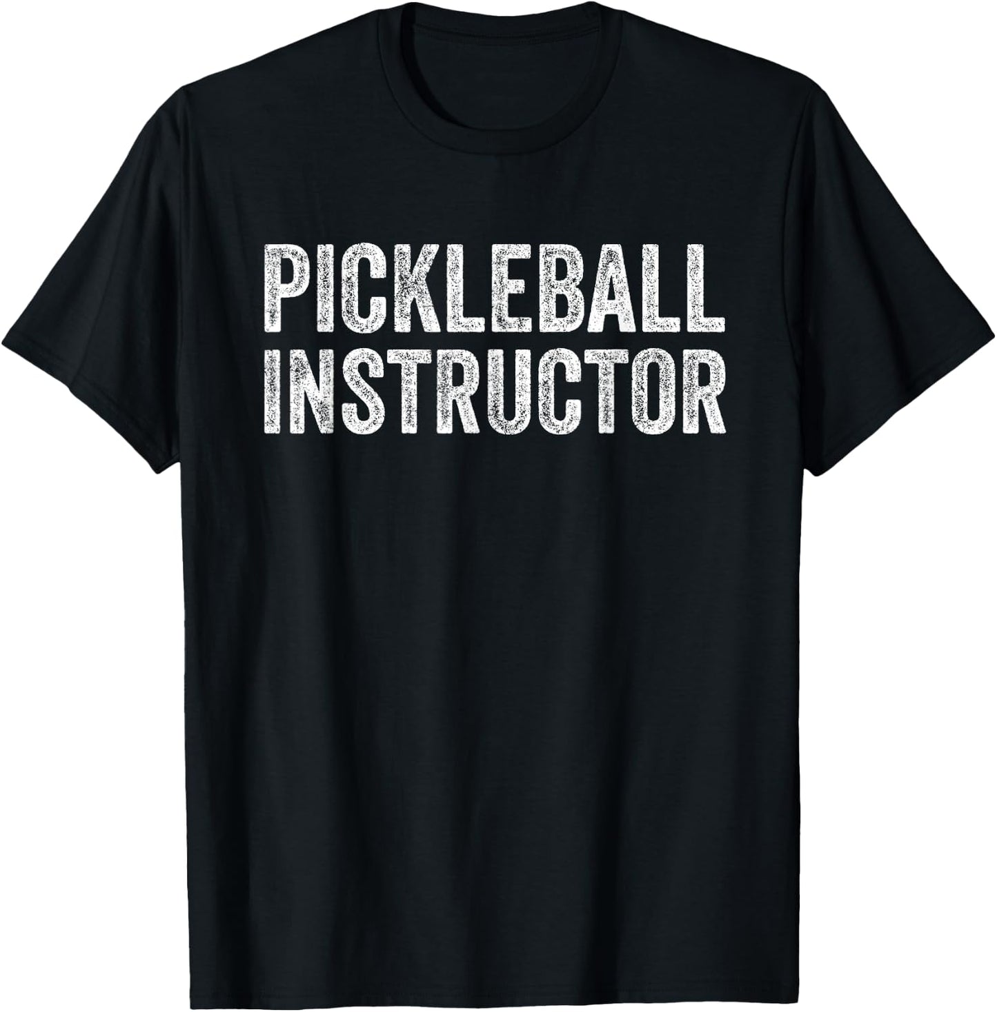 Pickleball -Adults Black Small Classic Fit Modern T-Shirt - T-Shirt | Black