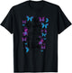 Christian Bible Verse Quote Butterfly Joshua 1:9 T-Shirt - T-Shirt | Black