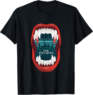 The Lost Boys Fangs Illustration Small T-Shirt - T-Shirt | Black
