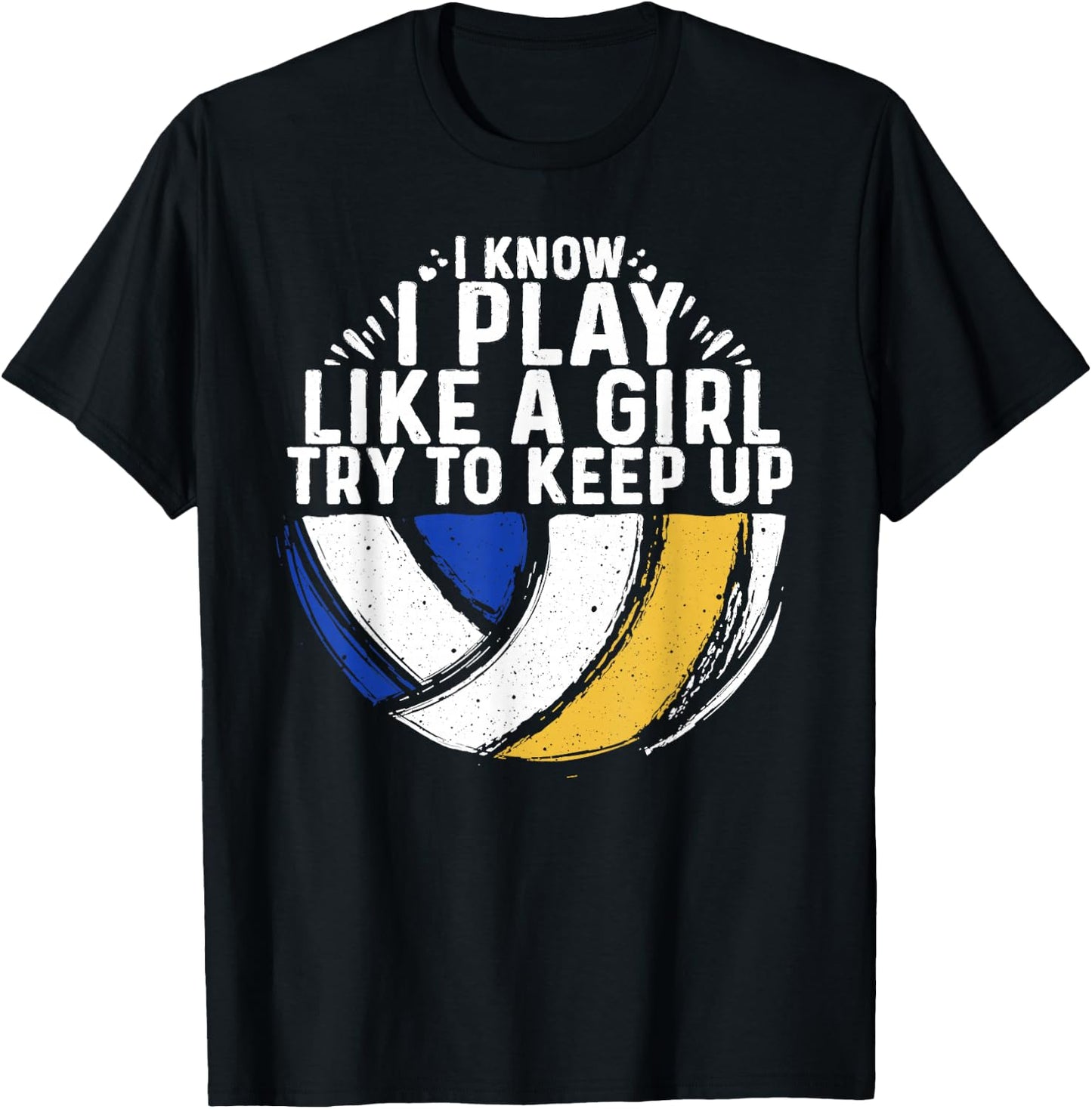 Cool Volleyball Girls Youth Volleyball Team Sports T-Shirt - T-Shirt | Black