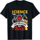 Science Like Religion, But Real Scientists, Chemicals, Religion T-Shirt - T-Shirt | Black