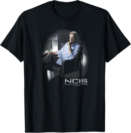 NCIS Gibbs Ponders - -Kids, Black, Small T-Shirt - T-Shirt | Black