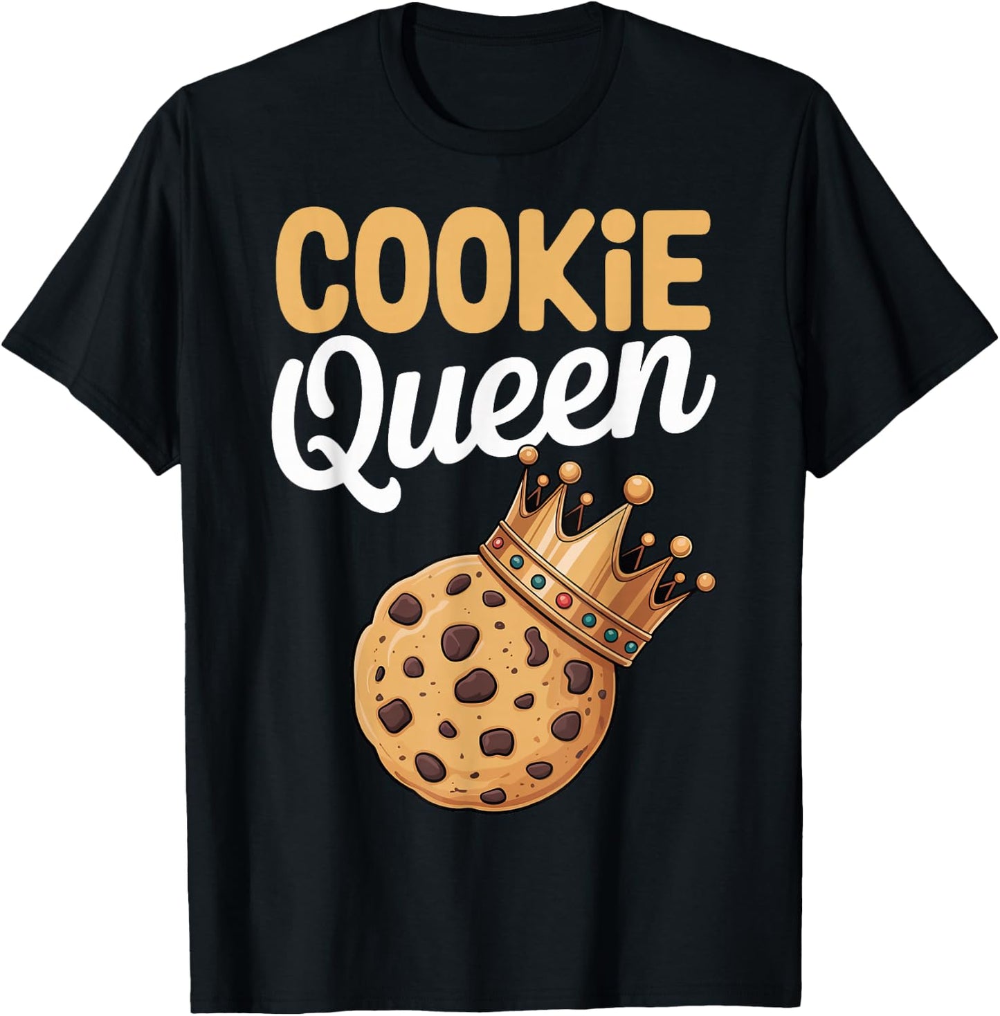 Cookie Queen T-Shirt - T-Shirt | Black