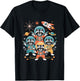 Space Raccoon Astronaut Squad Cosmic Rocket Galaxy Raccoon T-Shirt - T-Shirt | Black