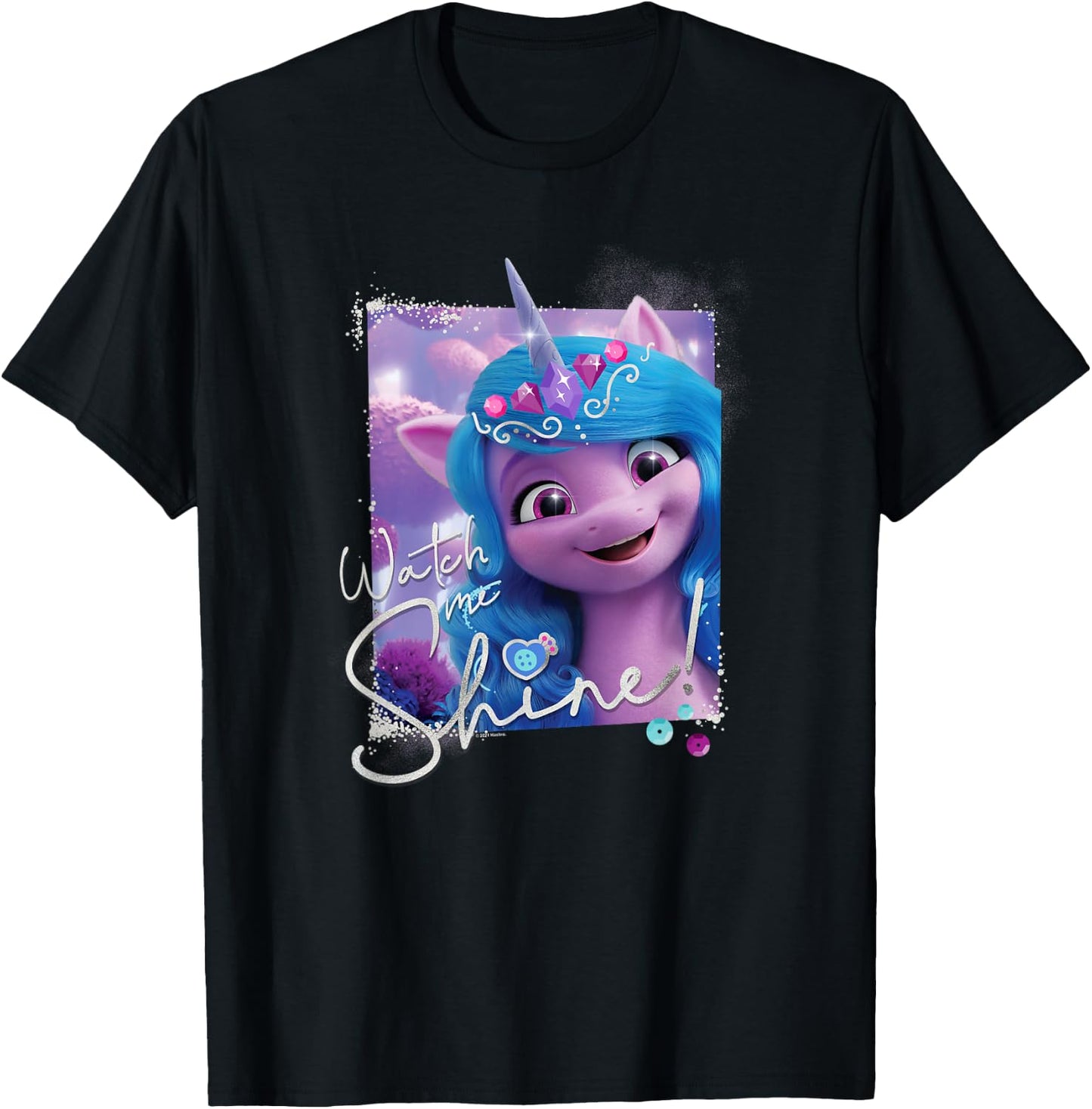 My Little Pony: A New Generation Unicorn Watch Me Shine! T-Shirt - T-Shirt | Black