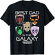 Marvel Guardians of The Galaxy Best Dad Father's Day T-Shirt - T-Shirt | Black