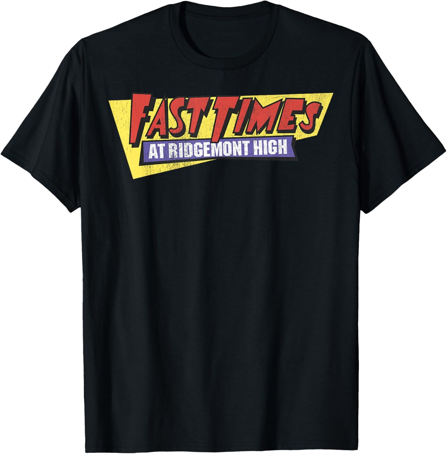 Fast Times At Ridgemont High Original Logo Graphic T-Shirt - T-Shirt | Black