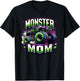 Monster Truck Race Racer Driver Mom Mother's Day T-Shirt - T-Shirt | Black