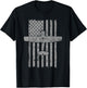 C-150 Airplane Vintage Flag Private Pilot T-Shirt - T-Shirt | Black