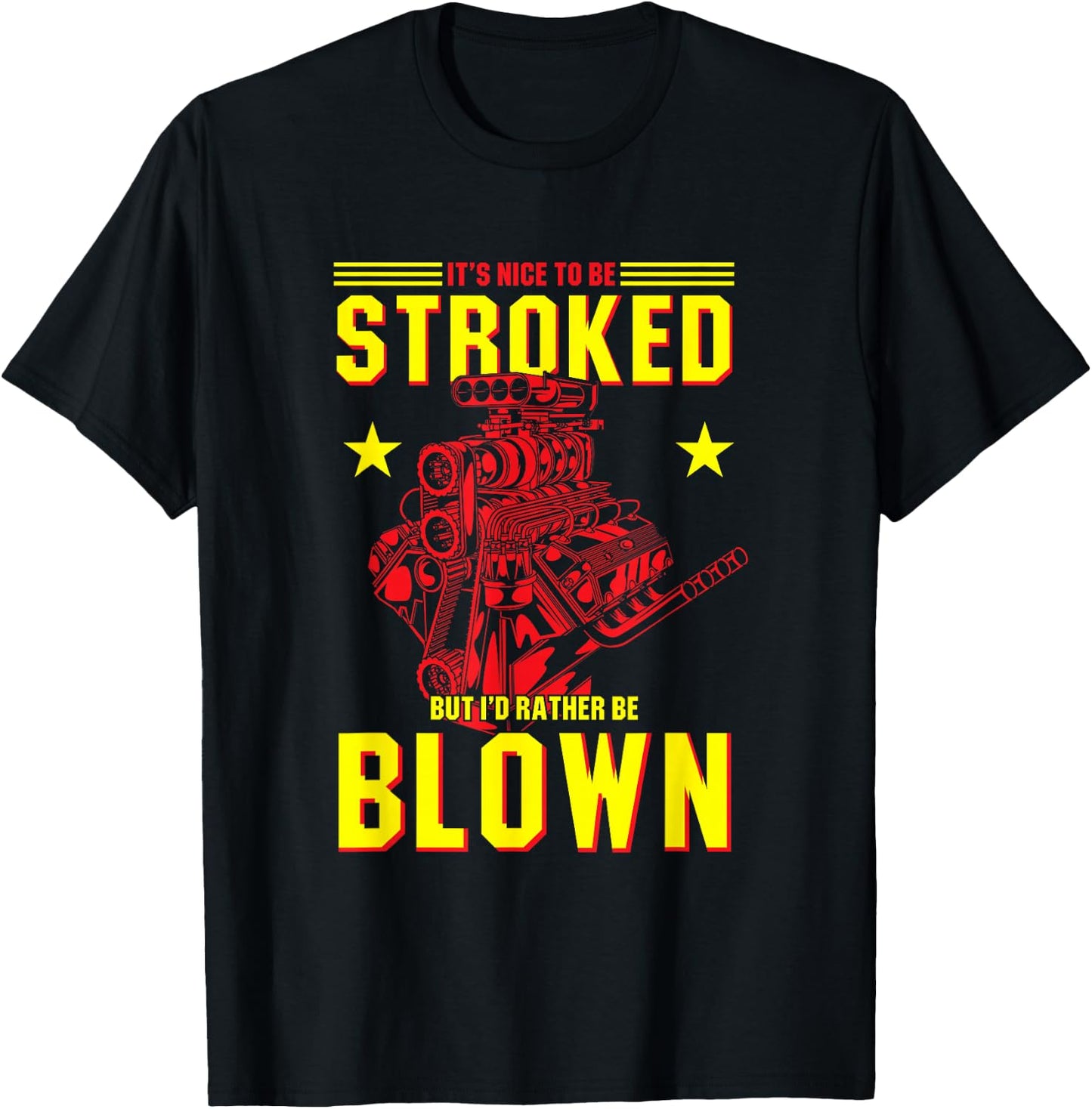 Funny Motor Racing Quote Mechanic Engine T-Shirt - T-Shirt | Black