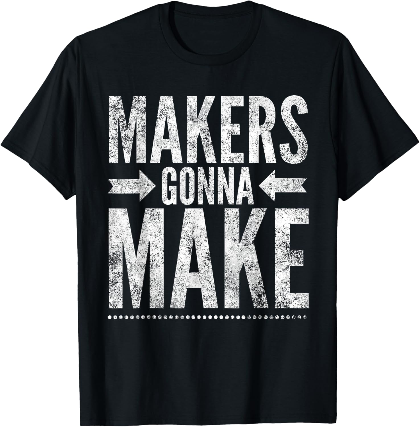 Maker , Funny DIY Makerspace Builder Inventor Creative T-Shirt - T-Shirt | Black