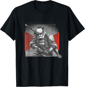 Star Wars: Visions Anime The Duel Samurai Stormtrooper T-Shirt - T-Shirt | Black
