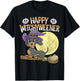 Happy Witchyweener Halloween Dachshund Witch Wiener Dog Men Women Kids T-Shirt - T-Shirt | Black