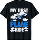 My First Plane Ride T-Shirt - T-Shirt | Black