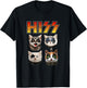 Hiss Funny Cat Lover T-Shirt - T-Shirt | Black