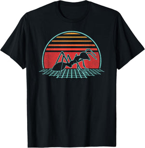 Ant Keeper Ant Lover Retro Vintage 80s Style T-Shirt - T-Shirt | Black