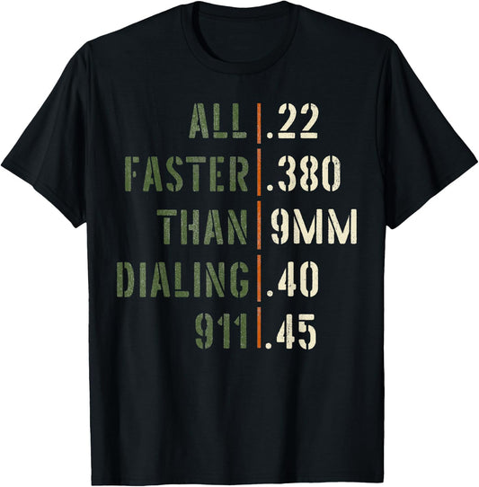 Gun Lover 2nd Amendment Patriot Veteran Guns Owner Hunting T-Shirt - T-Shirt | Black