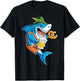Shark Oktoberfest Lederhosen Costume Men Jawsome Beer Fest T-Shirt - T-Shirt | Black