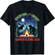 Summer Reading Program 2024 Adventure Begins At Your Library T-Shirt - T-Shirt | Black