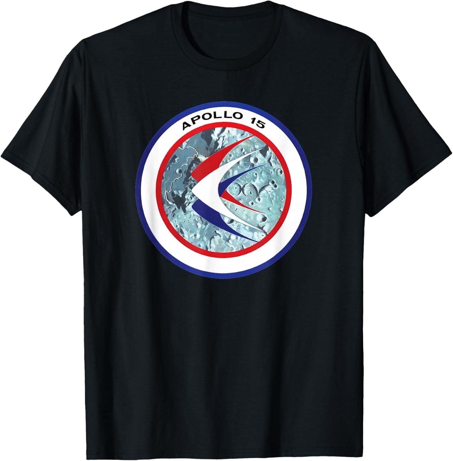 NASA Apollo 15 T-Shirt - T-Shirt | Black