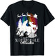 North Pole Alaska Aurora Borealis Christmas Town Wildlife T-Shirt - T-Shirt | Black