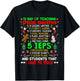 12 Days of Teaching Special Education IEPS SPED Teacher Xmas T-Shirt - T-Shirt | Black